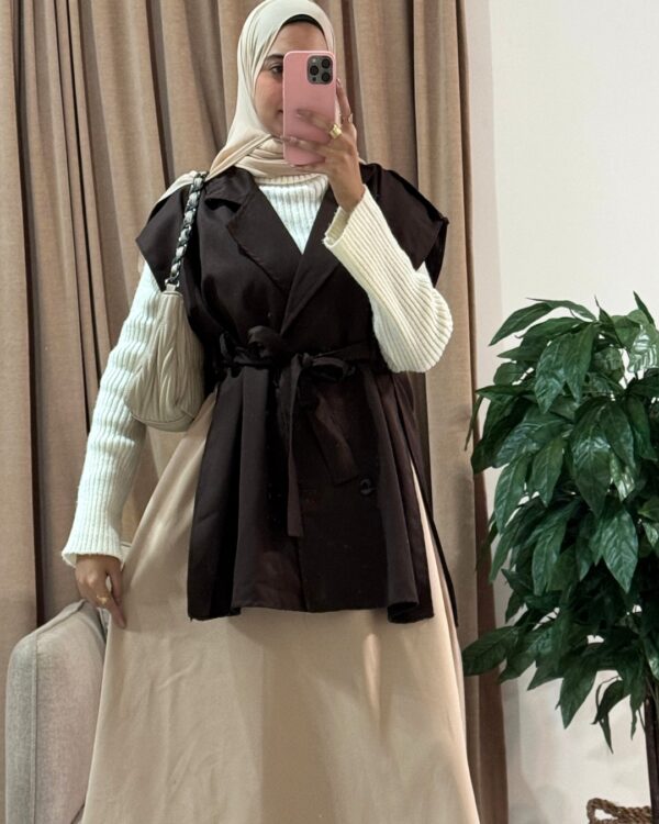 Sara Rosaline Skirt (Curvy) – Beige