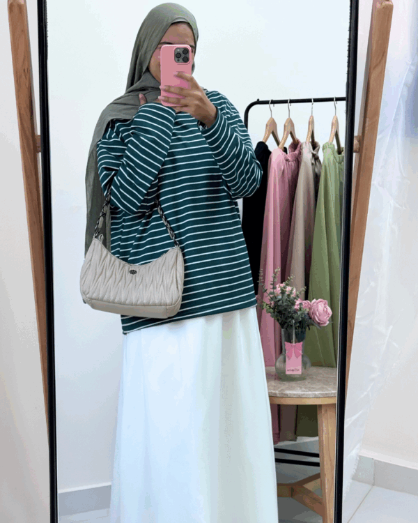 12 Sara Rosaline Skirt – White