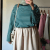 12 Sara Rosaline Skirt – Beige