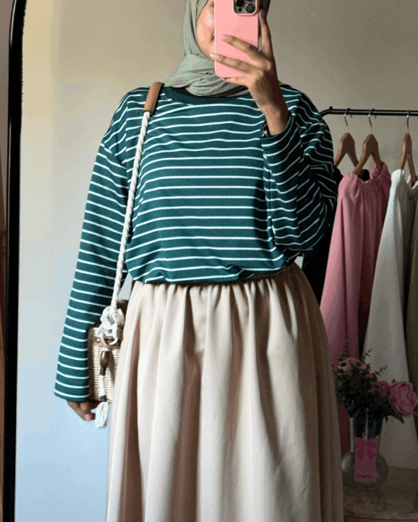 12 Sara Rosaline Skirt – Beige