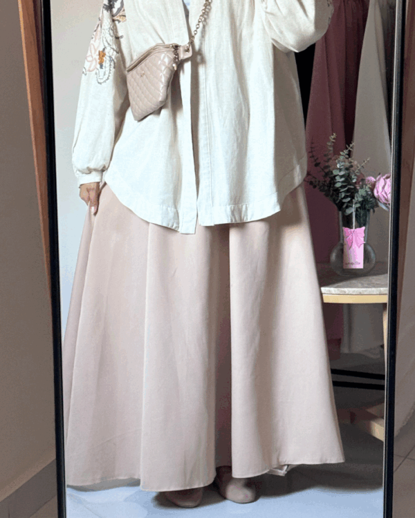 13 Sara Rosaline Skirt – Beige