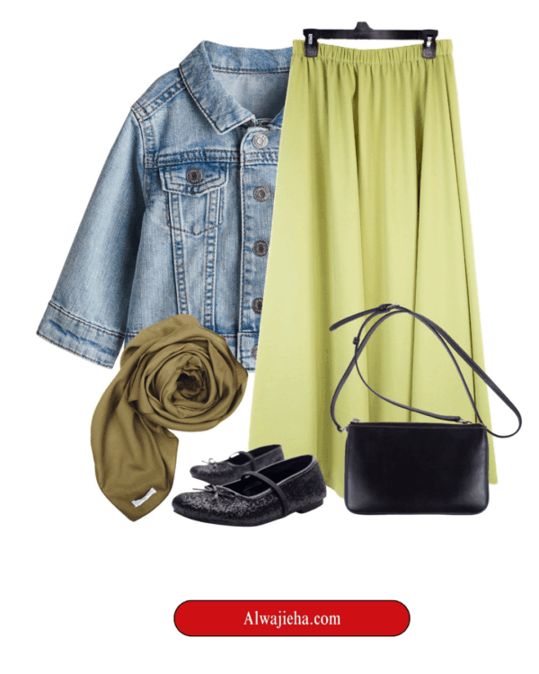 17 Sara Scuba Skirt – Green