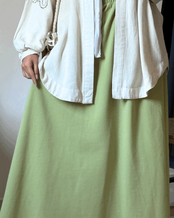 7 Sara Scuba Skirt – Green