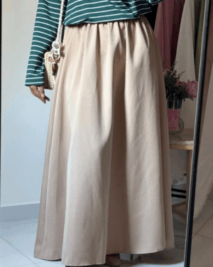 Sara Rosaline Skirt – Beige