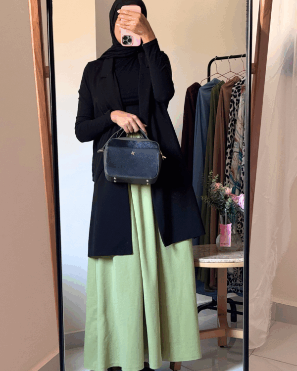8 Sara Scuba Skirt – Green