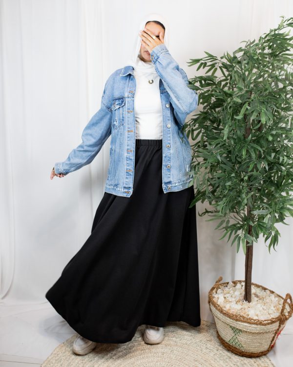Sara Rosaline Skirt – Black