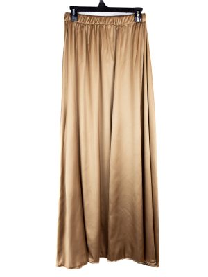 Nilly Golden Satin Skirt
