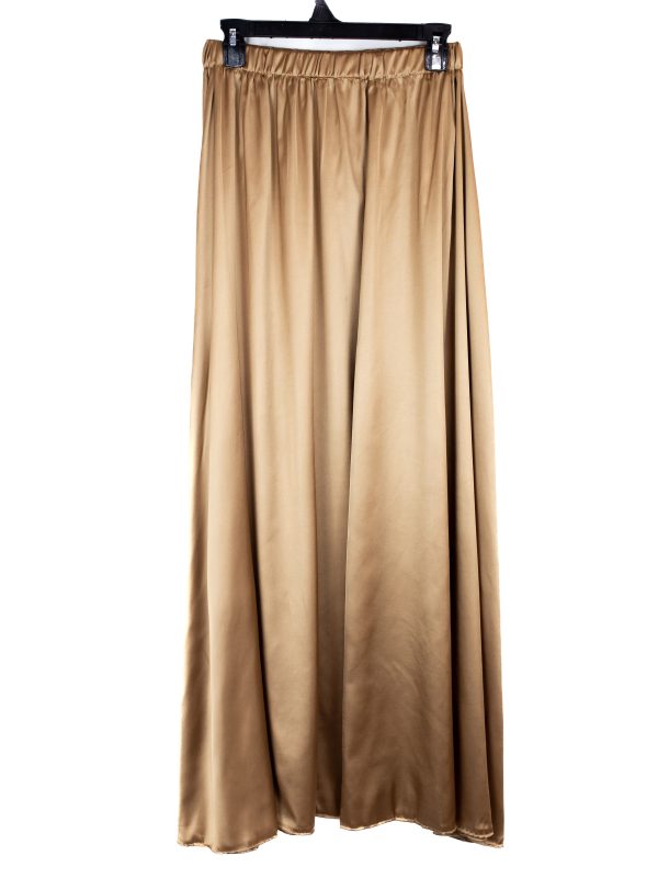 Nilly Golden Satin Skirt