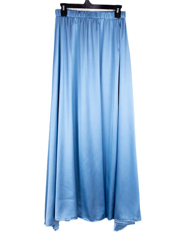 Nilly Satin Skirt – Baby Blue Nilly Satin Skirt – Baby Blue