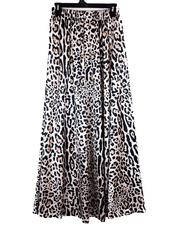 Nilly Satin Skirt – Brown Tiger Print Nilly Satin Skirt – Brown Tiger Print