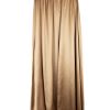 Nilly Satin Skirt – Golden