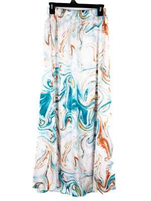Nilly Sea Pattern Satin Skirt