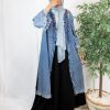 Reem Denim Kimono - Blue