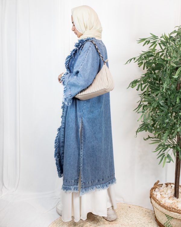 Reem Denim 6 Reem Denim Kimono - Blue
