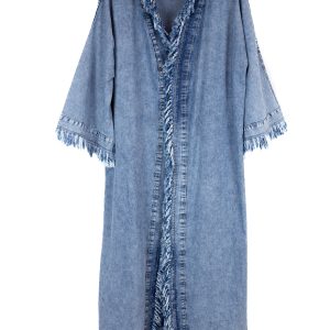 Reem Denim Kimono Blue