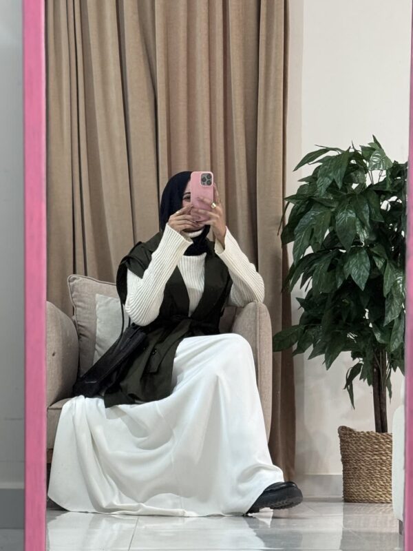 Sara Rosaline Skirt – White