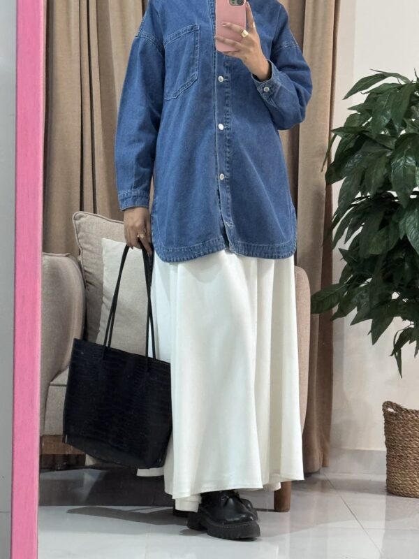 Sara Rosaline Skirt – White