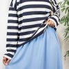 Sutur Striped Shirt – Navy & White