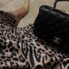 Nilly Satin Skirt – Brown Tiger Print