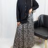 Nilly Satin Skirt – Animal Print