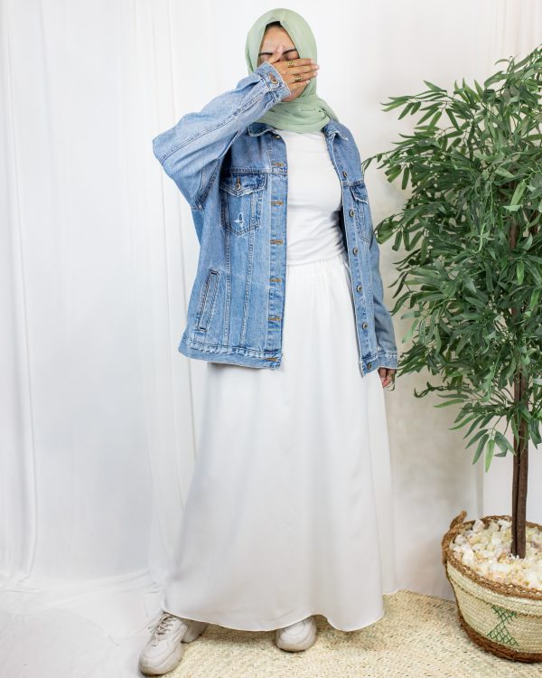 White Rosaline 7 Sara Rosaline Skirt – White