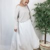 Sara Rosaline Skirt – White