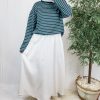 Sara Rosaline Skirt – White