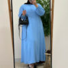Tala Dress (Curvy) - Baby Blue