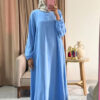 Tala Dress (Curvy) - Baby Blue