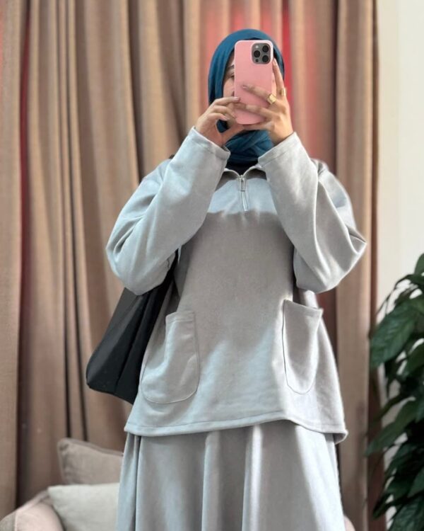 Nazly Set – Soft grey