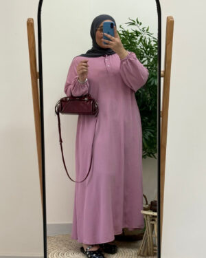 Tala Dress (Curvy) - Pink
