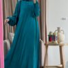 Tala Dress (Curvy) - Turquoise