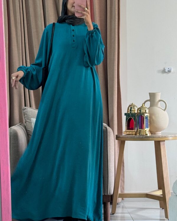 Tala Dress (Curvy) - Turquoise