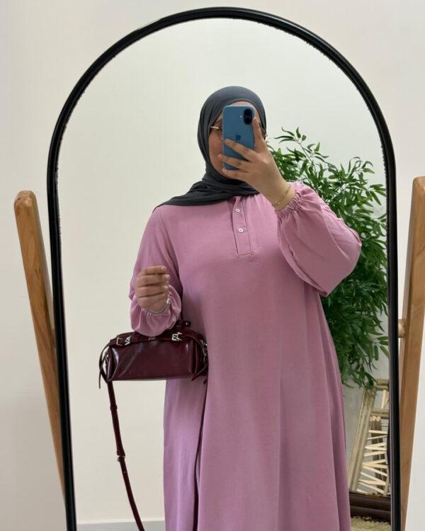 Tala Dress (Curvy) - Pink