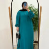 Tala Dress (Curvy) - Turquoise