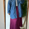 21 Magda Denim Oversize shirt β Deep Blue