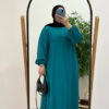 Tala Dress (Curvy) - Turquoise
