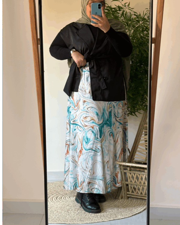 Farida Trench Vest – Black