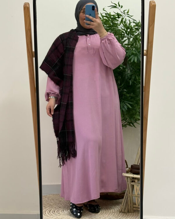 Tala Dress (Curvy) - Pink