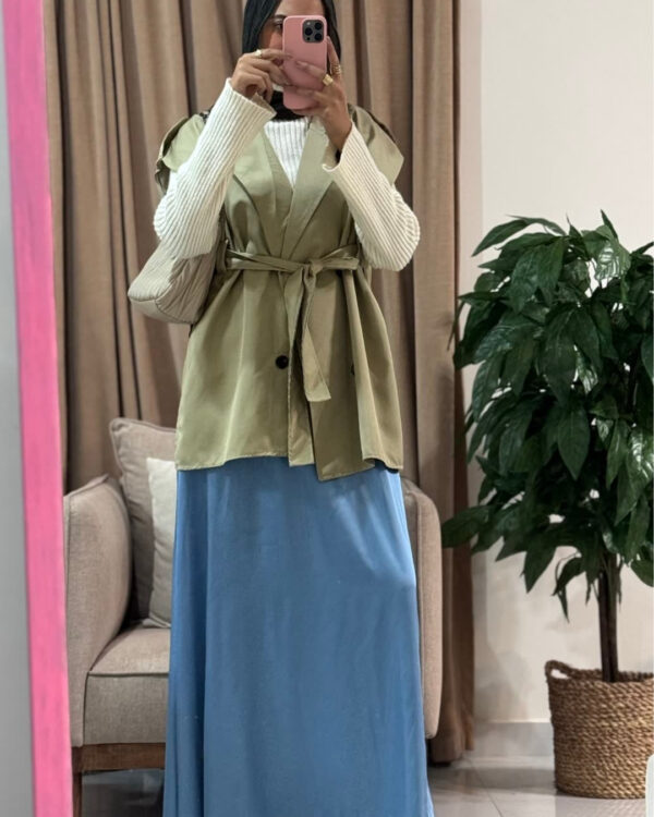 Beige_trenchVest Farida Trench Vest – Beige