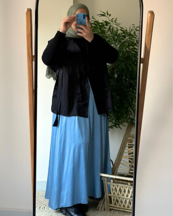 Curvy_trenchVest_Black Farida Trench Vest (Curvy) – Black