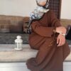 Rahma Brown Dress